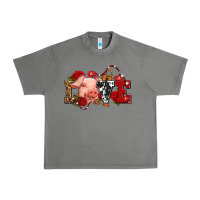 Tornado love with pig olivia Urban Heavy Tee - OliviaCreatesArt