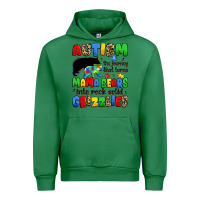Emerald autism the journey that turns mama bears Urban Hoodie - JahusDesignShop
