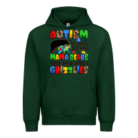 Forest Green autism the journey that turns mama bears Urban Hoodie - JahusDesignShop