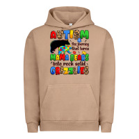 Pigment Burro autism the journey that turns mama bears Urban Hoodie - JahusDesignShop