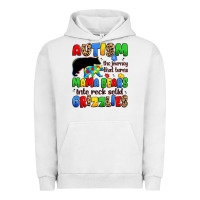 Pigment Lunar Rock autism the journey that turns mama bears Urban Hoodie - JahusDesignShop