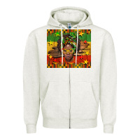Oatmeal Heather juneteenth black women  tumbler Zipper Hoodie - BarkalooDesign