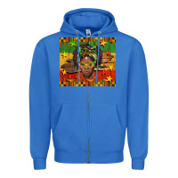True Royal juneteenth black women  tumbler Zipper Hoodie - BarkalooDesign