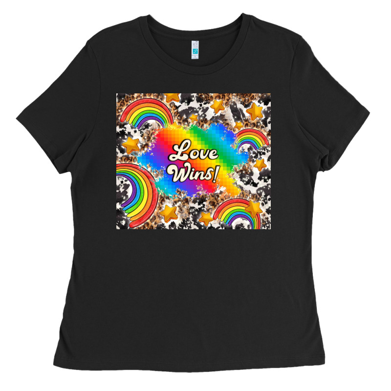 Love Wins Ladies Tee by TumblerDesignByShophia | Teevron