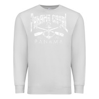 Dove Grey panama canal   central america pacific ocean traveling beach t shirt Premium Sweatshirt - maiPhamDesign