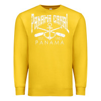 Lemon panama canal   central america pacific ocean traveling beach t shirt Premium Sweatshirt - maiPhamDesign