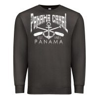 Smoke panama canal   central america pacific ocean traveling beach t shirt Premium Sweatshirt - maiPhamDesign
