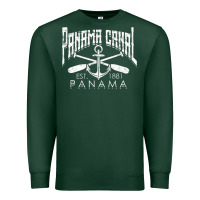 Sports Green panama canal   central america pacific ocean traveling beach t shirt Premium Sweatshirt - maiPhamDesign