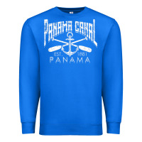 True Royal panama canal   central america pacific ocean traveling beach t shirt Premium Sweatshirt - maiPhamDesign