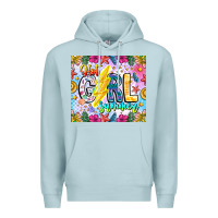 Blue Mist hot girl summer Premium Hoodie - CowhideDigitalArt