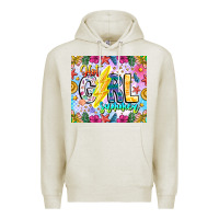Oatmeal Heather hot girl summer Premium Hoodie - CowhideDigitalArt
