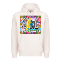 Pale Pink hot girl summer Premium Hoodie - CowhideDigitalArt
