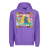 Purple hot girl summer Premium Hoodie - CowhideDigitalArt