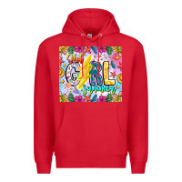Red hot girl summer Premium Hoodie - CowhideDigitalArt