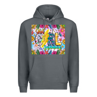 Rock hot girl summer Premium Hoodie - CowhideDigitalArt