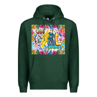 Sports Green hot girl summer Premium Hoodie - CowhideDigitalArt