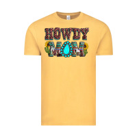 Vintage Mustard Howdy mom mother's day Vintage Tee - HowdyJamesFarm