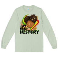 Matcha I am black history Long Sleeve Tee - FaDigitalArtStudio