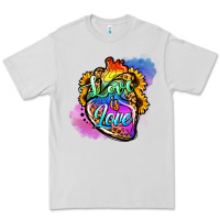 Dove Grey love is love pride Premium Tee - Jasminsmagicworld