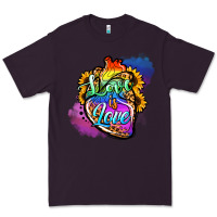 Plum love is love pride Premium Tee - Jasminsmagicworld