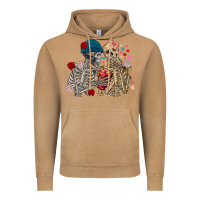 Vintage Camel Skeleton couple Valentine's Day Vintage Hoodie - FaDigitalArtStudio