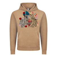 Vintage Coffee Skeleton couple Valentine's Day Vintage Hoodie - FaDigitalArtStudio