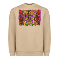 Mushroom mardi gras crawfish brushstrokes Heavyweight Sweatshirt - Artiststas