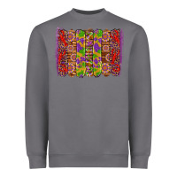 Storm mardi gras crawfish brushstrokes Heavyweight Sweatshirt - Artiststas