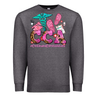 Charcoal Heather cca  continuing care assistant with crocs Premium Sweatshirt - AdoDesignShop