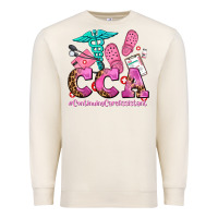 Sandshell cca  continuing care assistant with crocs Premium Sweatshirt - AdoDesignShop