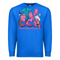 True Royal cca  continuing care assistant with crocs Premium Sweatshirt - AdoDesignShop