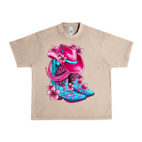 French Oak valentine cowboy boots and hat olivia Urban Heavy Tee - OliviaCreatesArt