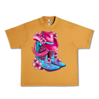 Peanut Butter valentine cowboy boots and hat olivia Urban Heavy Tee - OliviaCreatesArt