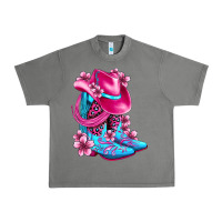 Tornado valentine cowboy boots and hat olivia Urban Heavy Tee - OliviaCreatesArt