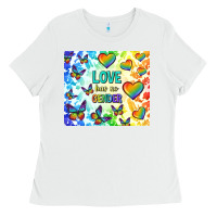 White love has no gender Ladies Tee - TumblerDesignByShophia