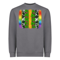 Storm st patricks day rainbow brushstroke Heavyweight Sweatshirt - Artiststas
