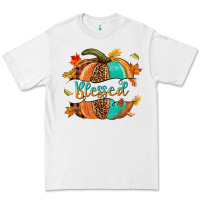 White Blessed pumpkin Premium Tee - NancyCooperArtShop