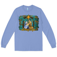 Colony Blue oh holy night western Long Sleeve Tee - RanaPortraitStore