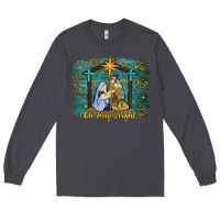 Smoke oh holy night western Long Sleeve Tee - RanaPortraitStore