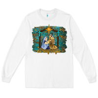 White oh holy night western Long Sleeve Tee - RanaPortraitStore