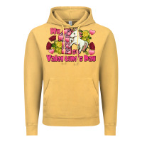 Vintage Mustard My first Valentine's Day Unicorn Vintage Hoodie - FaDigitalArtStudio