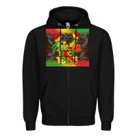 Black free ish since 1865 Zipper Hoodie - BarkalooDesign