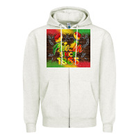 Oatmeal Heather free ish since 1865 Zipper Hoodie - BarkalooDesign