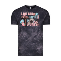 Cloud Black Easter Day A lot can happen in 3 days Vintage Tee - CowGirlArtShop