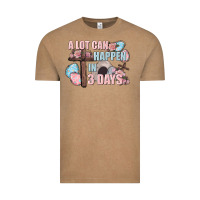 Vintage Coffee Easter Day A lot can happen in 3 days Vintage Tee - CowGirlArtShop