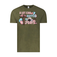 Vintage Olive Easter Day A lot can happen in 3 days Vintage Tee - CowGirlArtShop