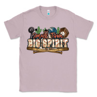 Lilac Small town big spirit Baseball Classic Tee - HowdyJamesFarm