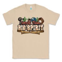 Mushroom Small town big spirit Baseball Classic Tee - HowdyJamesFarm