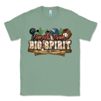 Sage Small town big spirit Baseball Classic Tee - HowdyJamesFarm