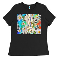 Human With Daisies Ladies Tee | Teevron